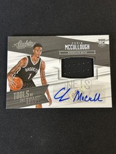 2015-16 Absolute Chris McCullough Tools of the Trade Jumbo Signatures #/99