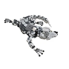Compatible Mechanical Gecko Mech Machine Monster Model 658 for Collection
