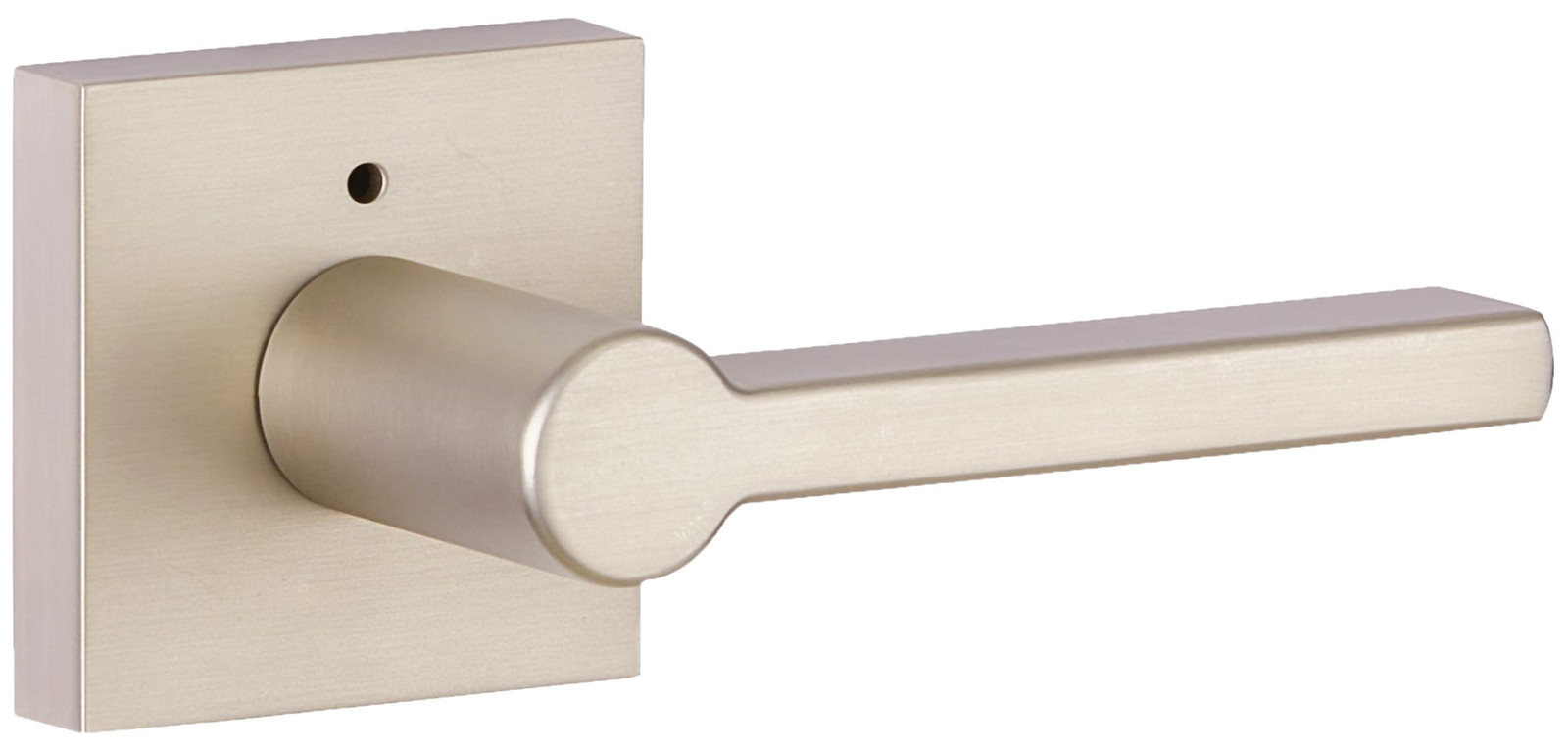 Upgrade your space with the Sure-Loc VN102 Verona Privacy Door Lever Set in sleek nickel finish