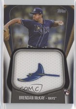 2020 Topps Jersey Sleeve Black 31/149 Brendan McKay #JJSP-BM Jumbo Patch 0p7e