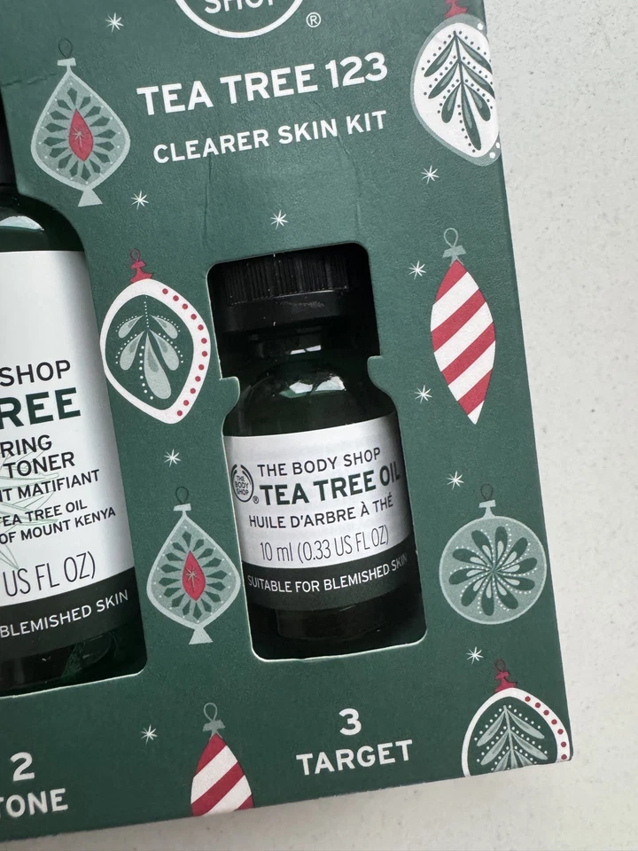 The Body Shop - Tea Tree 123 Gift Face Wash 60ml, Toner 60ml, Tea Tree Oil 10ml - Image 4 of 4