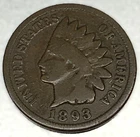 1893 Indian Head Cent Penny Good Condition 1c One Cent US Coin- 2434