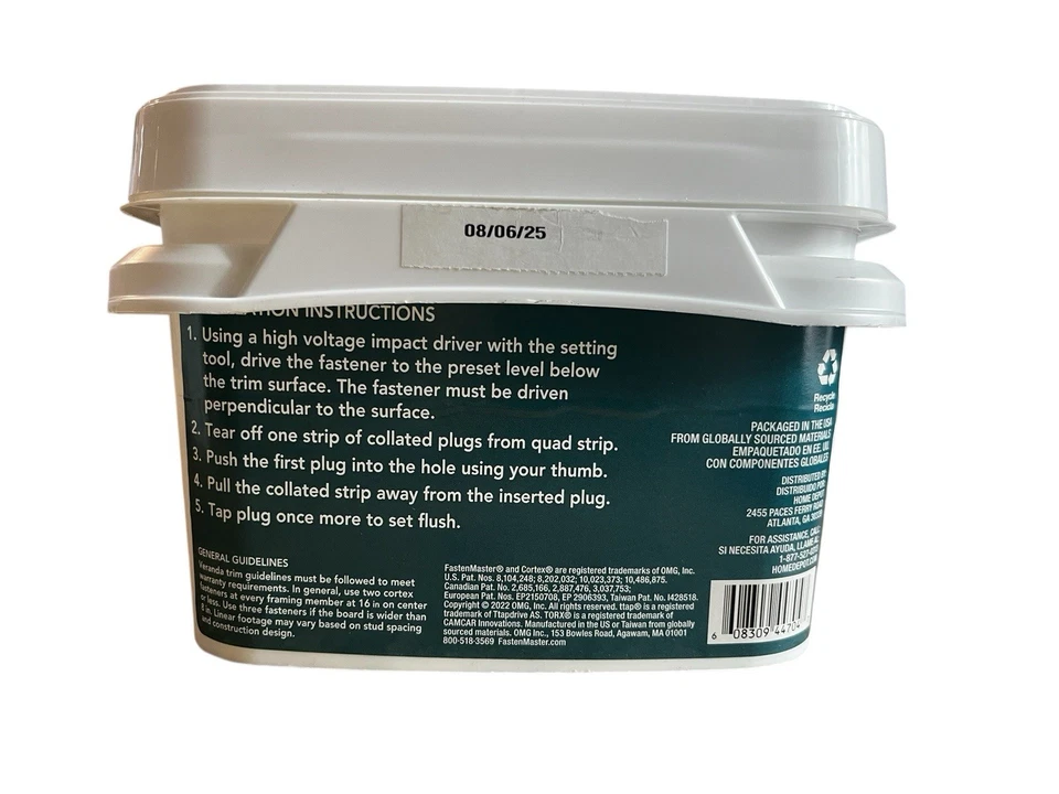 Veranda Collated Cortex Hidden Fastening System 1008 791 241 - 375 Screws - Image 2 of 3