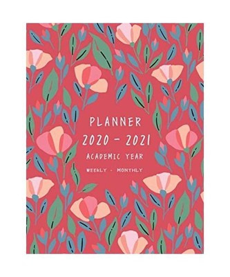 Planner 2020-2021 Academic Year: 8.5 x 11 Large Weekly and Monthly Organizer fro
