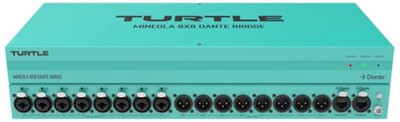 Turtle AV TAV-MINEOLA8XLR Mineola 8x8 Dante Audio Bridge.