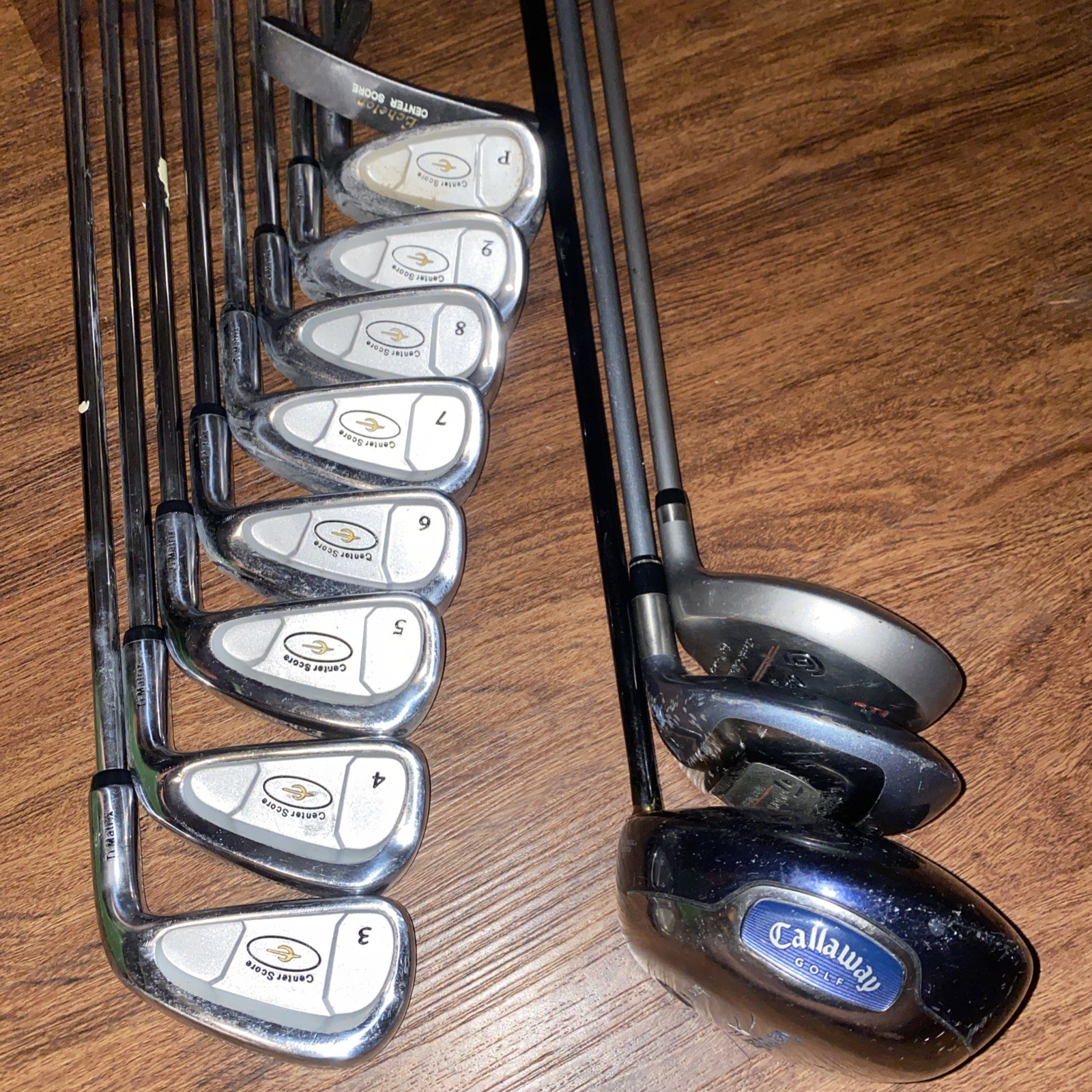 Club Set - Callaway Big Bertha Driver, Echelon Irons