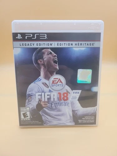 FIFA 18 - Legacy Edition (Sony PlayStation 3, 2017) PS3 CIB Complete