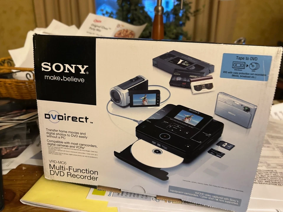 Sony DVDirct Multi Function DVD recorder new never used - Image 2 of 4