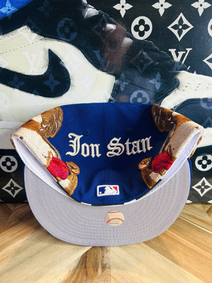 Authentic Jon Stan Los Angeles Dodgers Blue Angels Rare Sold Out 7 1/4 Fitted