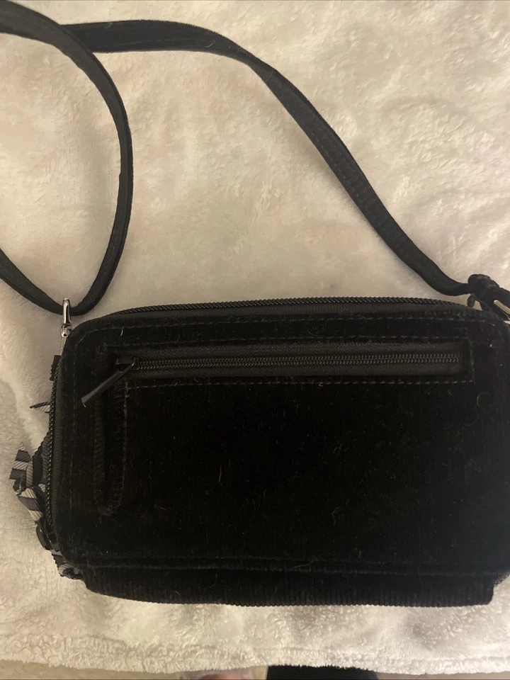 Cartera Bandolera Vera Bradley Harry Potter Hogwarts Pana Negra Foto 4 de 4