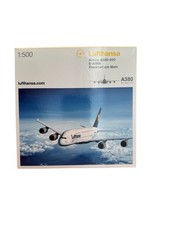Herpa 515986 Lufthansa Airbus a380 D-AIMA scale 1:500 model