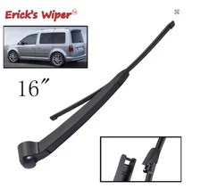 Erick's 16" Rear Wiper Blade & Arm Set for VW Caddy 2K 2004-2016 Tailgate Window