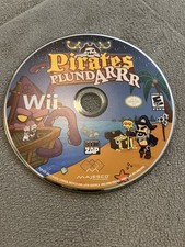 PIRATES PLUNDARRR WII GAME Disc Only Tested Working 
