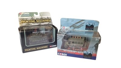 Corgi M1 Abrams Tank & Corgi Old Bill Bus Scale Models Corgi Showcase Collection