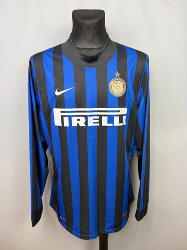 INTER MILAN 2011 2012 HOME JERSEY PIAYER ISSUE FOOTBALL SOCCER NIKE SIZE 2XL