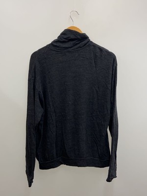 marka TURTLE NECK Knit Sweater (Lightweight) Size 2 Wool Black 