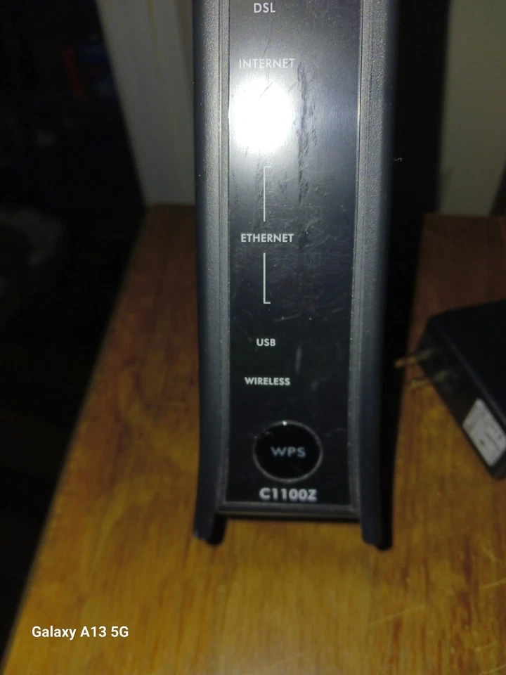 Centurylink ZyXel C1100Z DSL Wireless WiFi Modem Router w/ Power Cord. Free Ship - Image 2 of 4