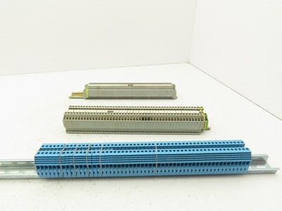 Phoenix Contact Konnect-It Terminal Block DIN Rail Lot of 151