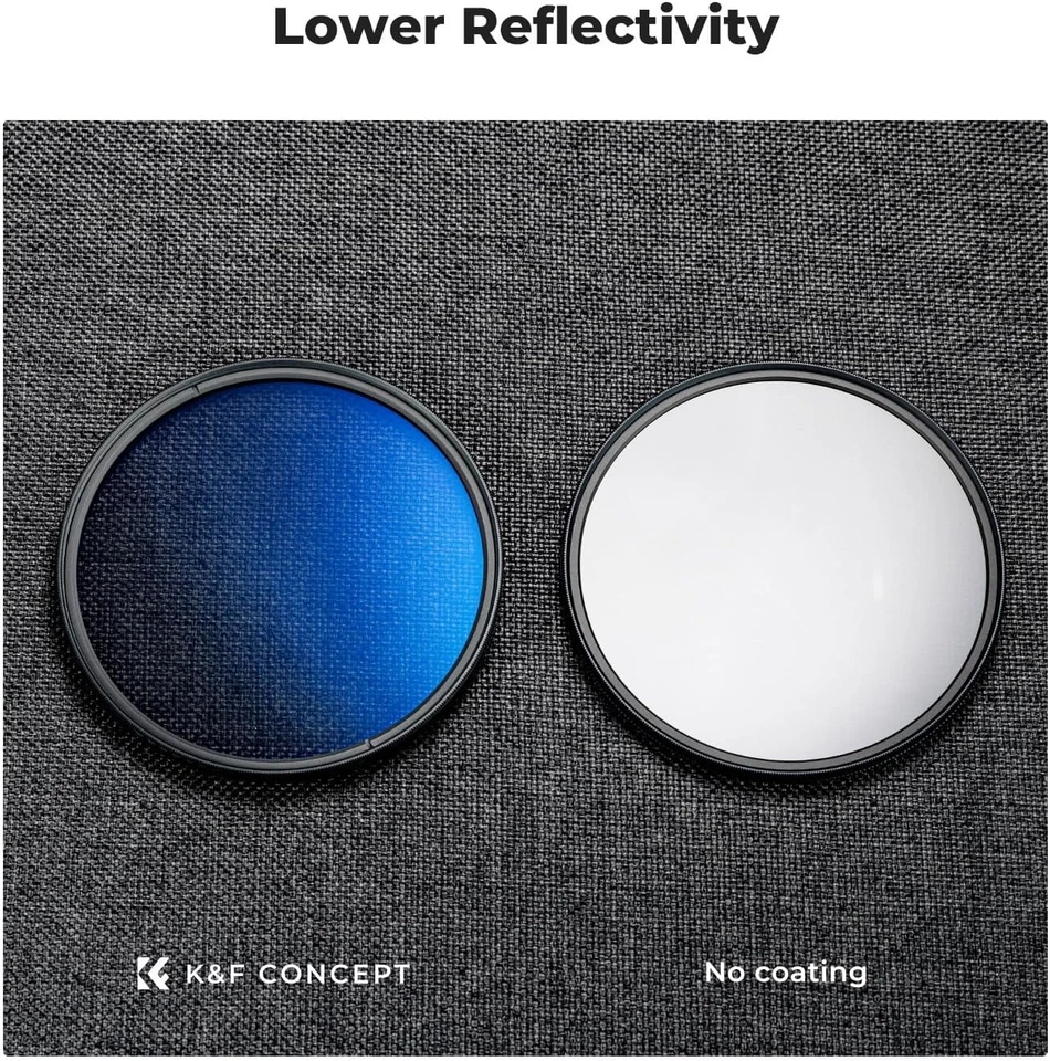 K&F Concept CPL Circular Polarizer Filter with Lens Cap Optical Glass Ultra Slim - Image 4 of 4