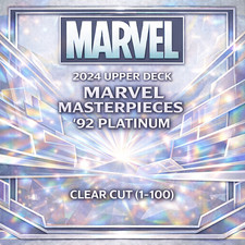 2024 UPPER DECK MARVEL MASTERPIECES 92 PLATIN...