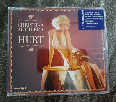 CD -  Christina Aguilera - Hurt   - wie abgebildet  (#65)
