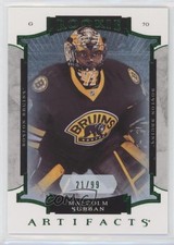 2015-16 Upper Deck Artifacts Rookies Emerald 21/99 Malcolm Subban #180 1u6