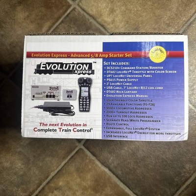 Digitrax  EVOX Evolution Express Advanced 5A/8A Starter Set New