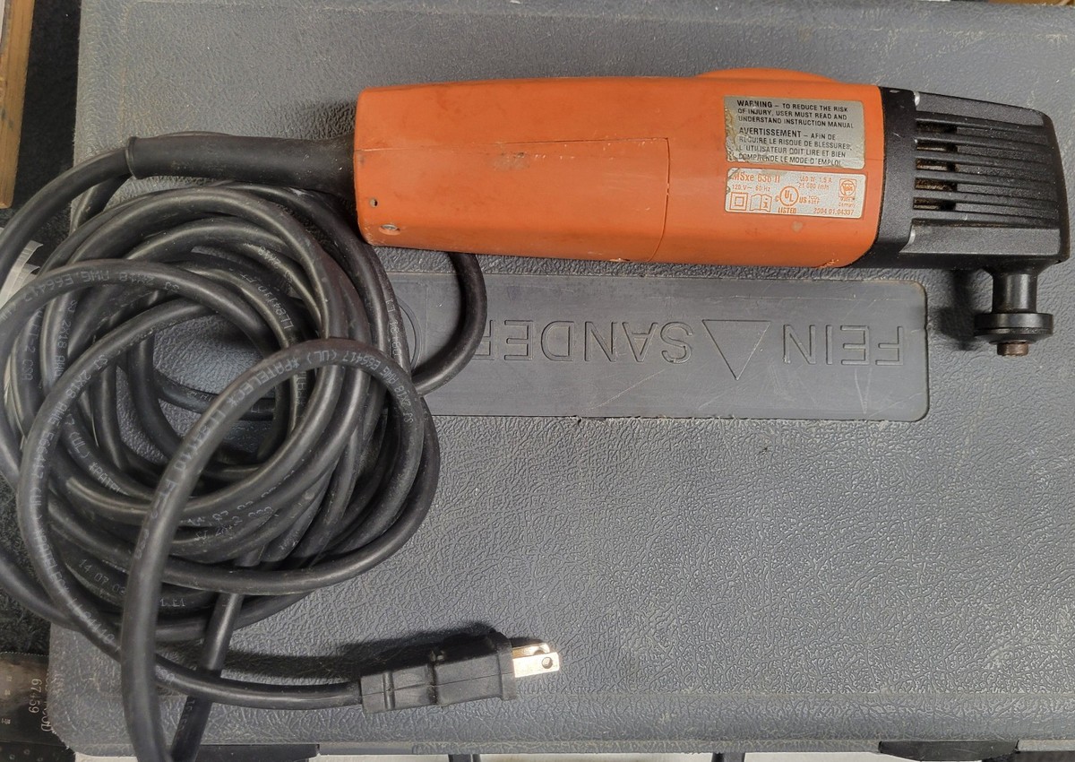 Fein MSXE 636 II MultiMaster Oscillating Multi-Tool with Case