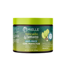 Mielle Organics Avocado Tamanu Anti-Frizz Curl Cream for Textured Hair - Smoot