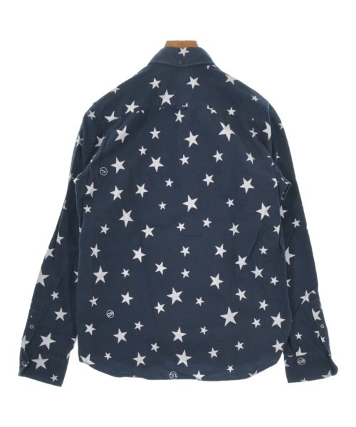 uniform experiment Casual Shirts NavyxWhite(Star Pattern) 2200631692034 View 2