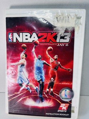NBA 2K13 (Nintendo Wii, 2012) Insert Only No Artwork