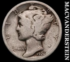 1926 Silver Mercury Dime - Scarce  Better Date  No Reserve  #i1833