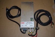 Mean Well Power Supply RSP-1500-48 With Heavy Duty Output Cable