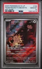 2025 POKEMON JPN GLORY OF TEAM ROCKET ART RARE #109 TEAM ROCKET'S MEOWTH PSA 10