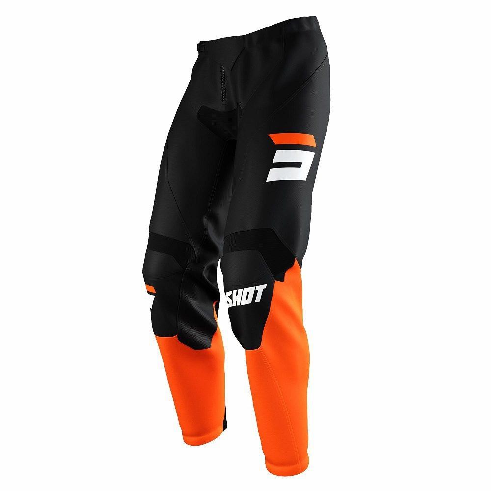 Shot Raw Burst 23 Motocross Off-Road Trousers CLEARANCE Orange Size 36 XL
