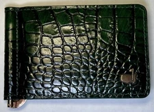 2025 Masters Leather Wallet Money Clip Green Augusta National Golf Club 🔥 ⛳️