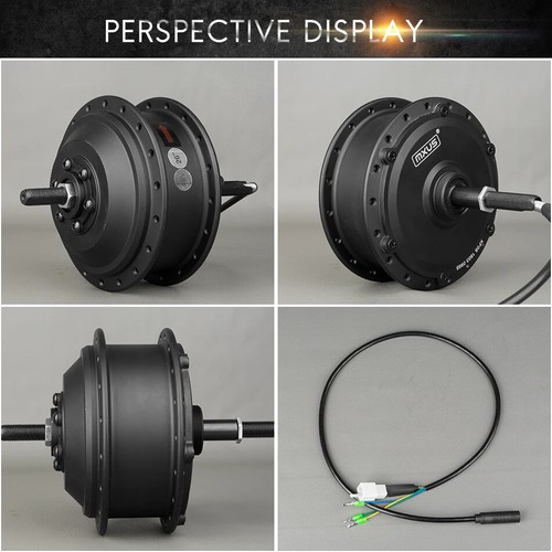 24V 36V 48V 250W E-bike Brushless Gear Rear Wheel Hub Motor V/Disk Brake - Picture 3 of 12