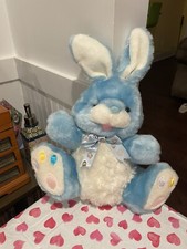 Vintage Cuddle Wit Blue Bunny Plush