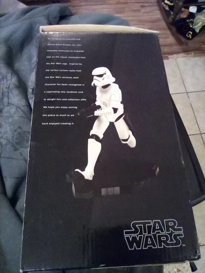 STORMTROOPER - Star Wars - Estatua Maqueta Gigante Suave Animada LTD * NUEVO Foto 2 de 4
