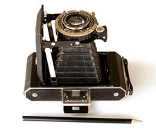 *c1934* ● Kodak (Nagel) VOLLENDA 620  f4.5 Compur ● 6x9 Prewar folder (Case)