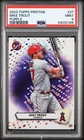 2023 Topps Pristine Mike Trout Purple Refractor 09/99 #27 PSA 9 Mint Pop 2 PMJS