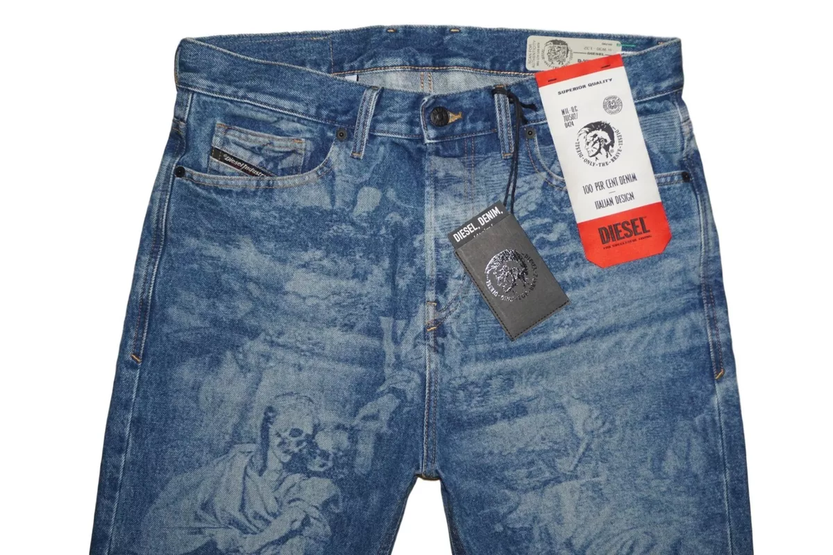 DIESEL D-VIDER-SP4 0079D JEANS CARROT W31 L30 100% AUTHENTIC