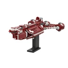 Consular Class Cruiser Model Red Version with Stand 436 Pieces Toys Building Set