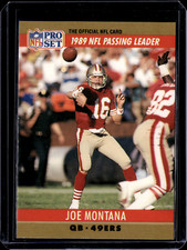 1990 Pro Set JOE MONTANA 