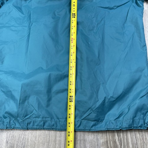 VTG White Sierra Teal Green Nylon Anorak Pullover Jacket Mens Size M Medium - Picture 19 of 22