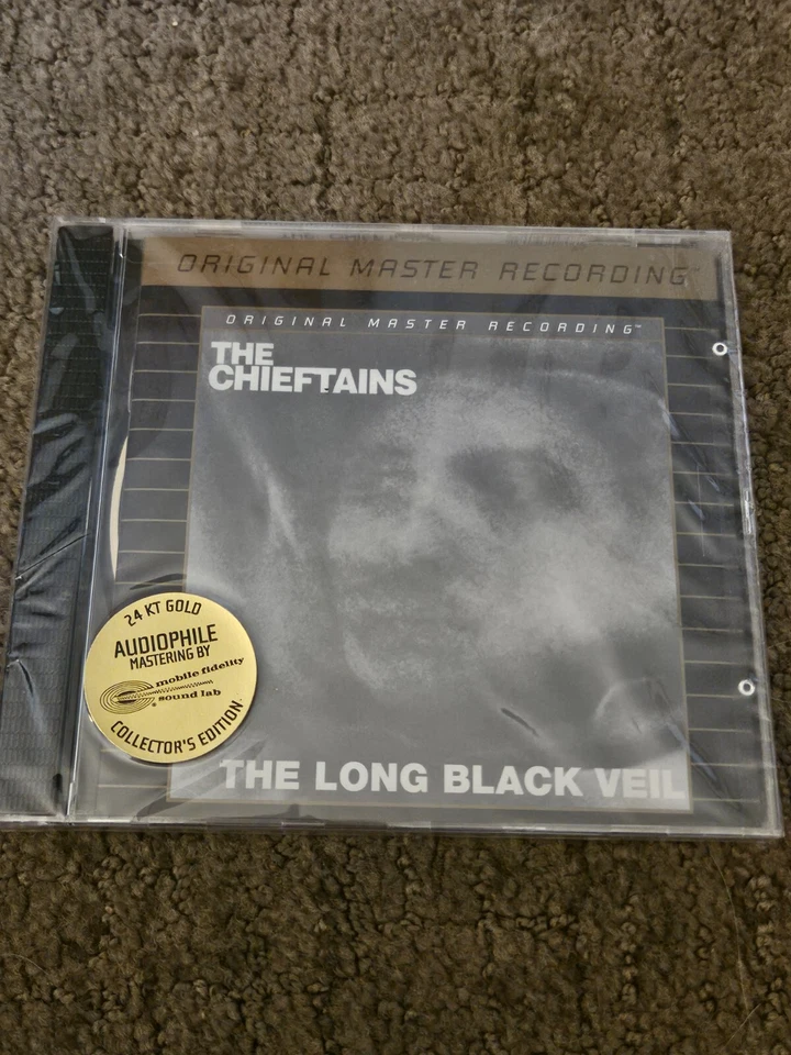 NEW Long Black Veil The Chieftains CD Mobile Fidelity Sound Lab MFSL 24 KT Gold Foto 2 de 4