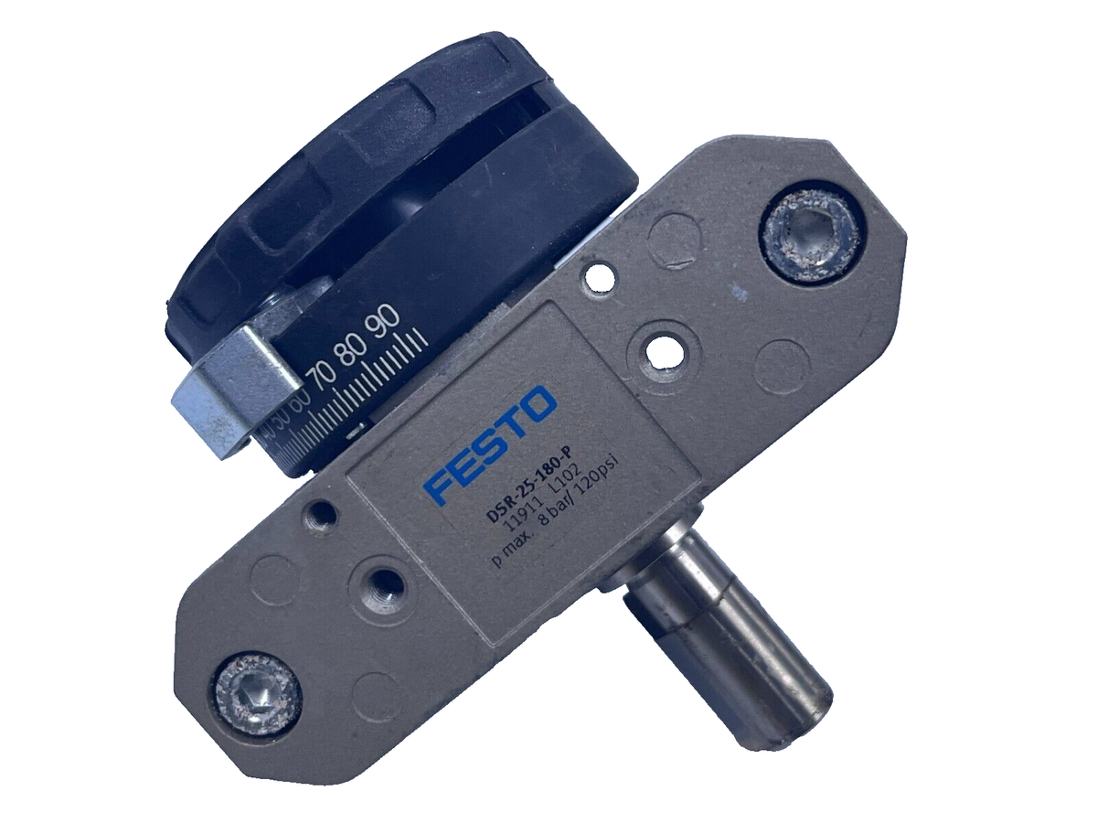 FESTO DSR-25-180-P P/N 11911 SEMI ROTARY DRIVE P.MAX 8 bar / 120