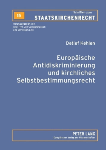 Thumbnail - Detlef Kehlen Europaeische Antidiskriminierung Und Kirchliches Sel