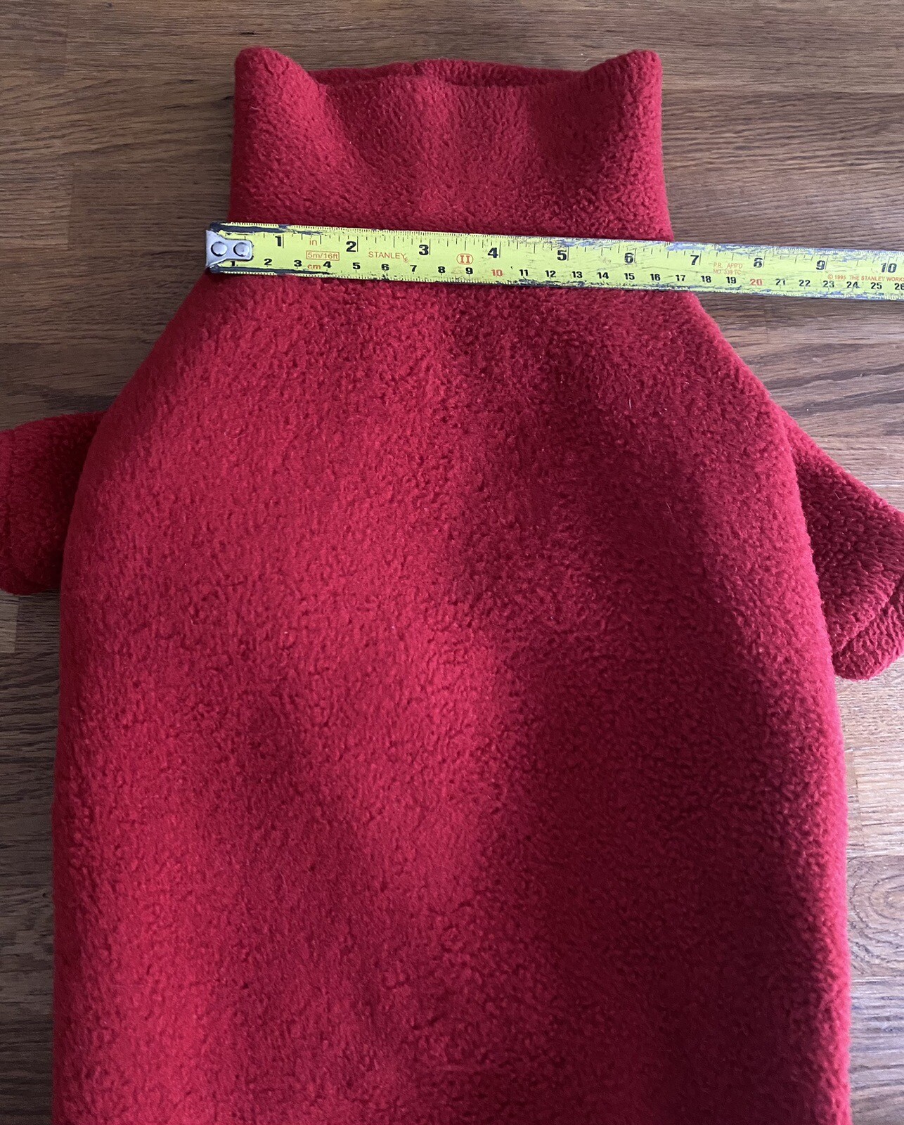 Red Equafleece Polartec Dog Fleece Suit Size 18 Standard Fit eBay