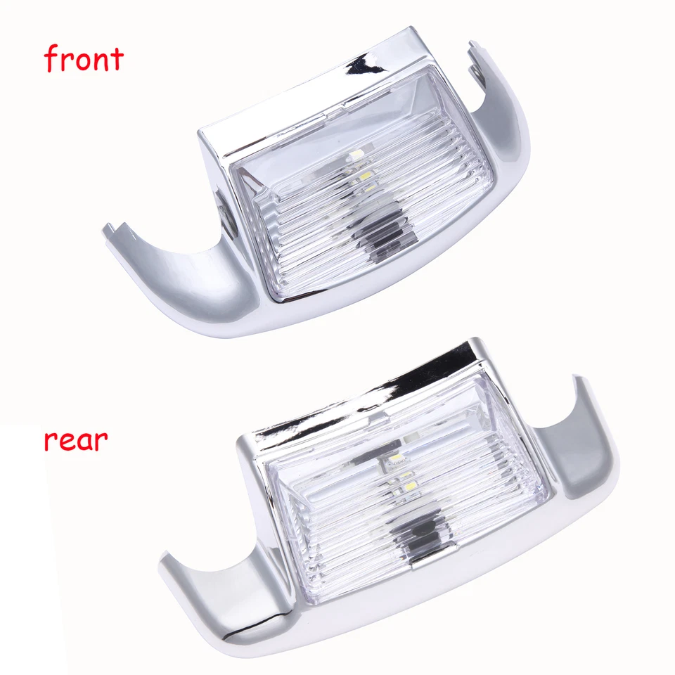 Luz de punta LED para guardabarros delantero y trasero para Harley Road King 1994-2013 FLSTC Heritage Foto 2 de 4